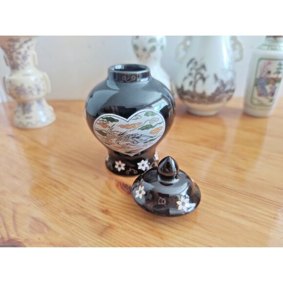 Vintage Franklin Mint Minature Japanese Bud Vases (lot of 5) - Picture 13 of 16